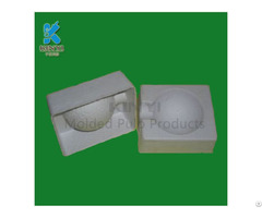 Natural Fiber Pulp Molded Biodegradable And Recycled Soap Packaging