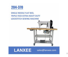 Lanxee 204 370 Durkopp Adler Flat Bed Heavy Duty Sewing Machine