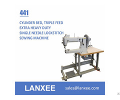 Lanxee 441 Single Needle Cylinder Bed Heavy Duty Sewing Machine