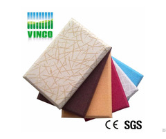 Multi Function Leather 3d Acoustic Panel Anechoic Chamber Decorative Ceiling And Wall Panels