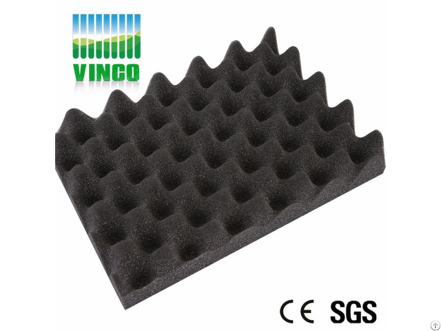 Heat Resistant High Density Polyurethane Panels Egg Crate Acoustic Foam