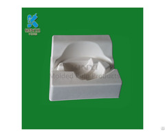 Eco Friendly Biodegradable Earphone Inner Packaging Tray Bagasse Pulp Mold