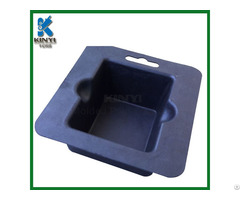Black Color Bagasse Pulp Electronic Packaging Tray
