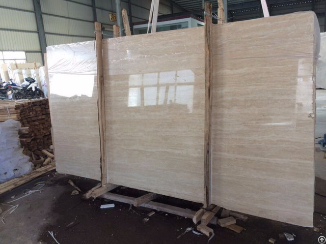 Beige Travertine Slab