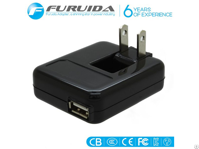 Dc5v 1a Foldable Us Plug Usb Charger