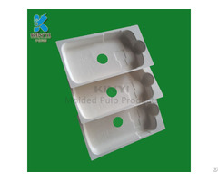 Pulp Mold Tray Type Mobile Phone Inner Packaging Carrier