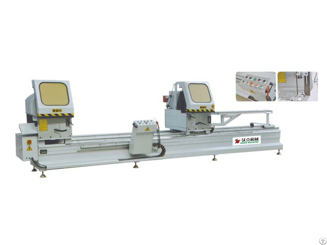 Window Door Two Head Cutting Machine