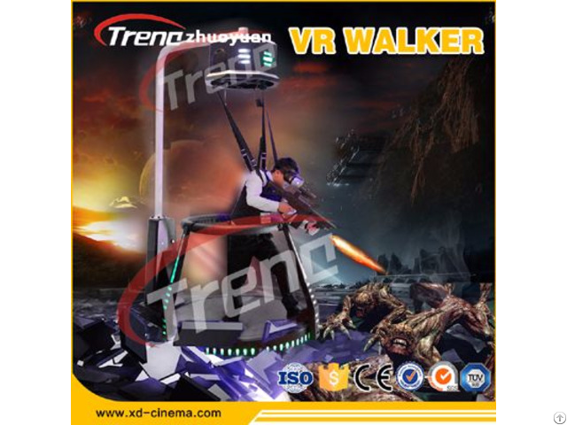 Vr Treadmill And Exciting Virtual Reality Walker Simulator With 360 Vision Game