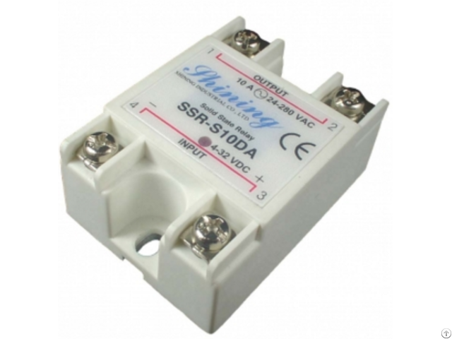 Ssr S10da 10a Single Phase Solid State Relay