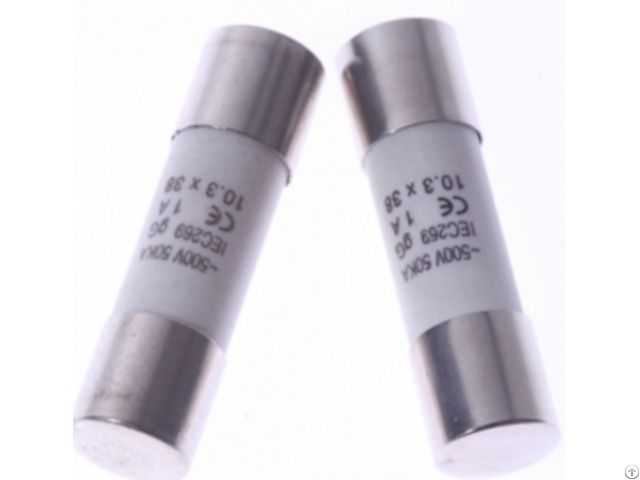 F 1038c 01 1a 10x38 Ceramic Tube Ferrule Fuse