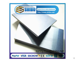 High Purity And Density Tungsten W Sheet Plate For Sale