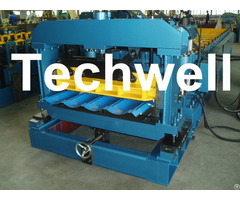 Minimalist Metal Roof Tile Roll Machine With 18 Forming Stations