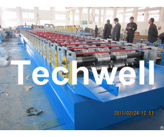 Working Speed 10 12m Min Decking Sheet Roll Forming Machine