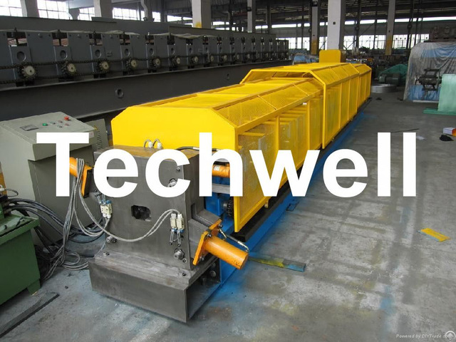 Steel Aluminum Copper Mobile Seamless Rainwater Gutter Roll Forming Machine