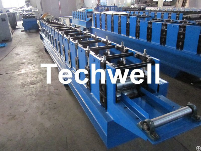 Automatic Roller Shutter Door Roll Forming Machine With Plc Computer Control System Te Rsd85