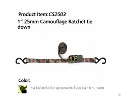 Wdcs010103 1 25mm Camouflage Ratchet Tie Down