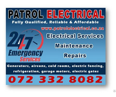 24\7 Emergency Electricians Pretoria East 0723328082
