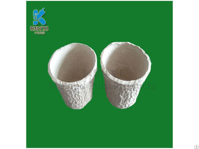 Biodegradable Paper Pulp Mold Flower Pots Planters