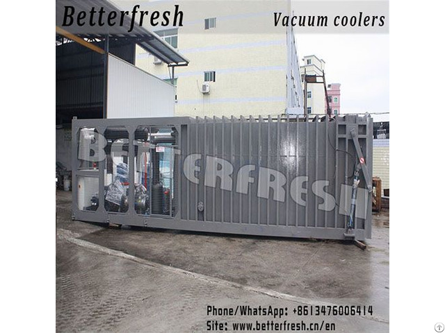 Asia Fresh Leafy Vacuum Cooler 1 Pallet 24pallets