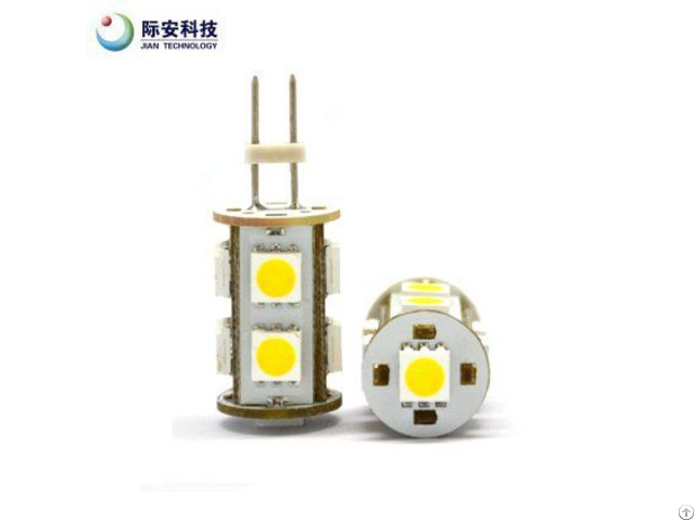 9pcs 10 30v G4 Warm White Led Auto Light