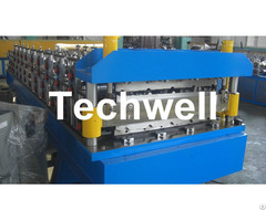 Eigtheen Forming Stations Double Layer Roll Machine For Ibr Corrugated Sheets With Plc