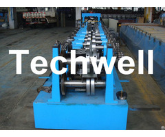 Automatic Control C Z Purlin Roll Forming Machine With Auto Punching And Cutting