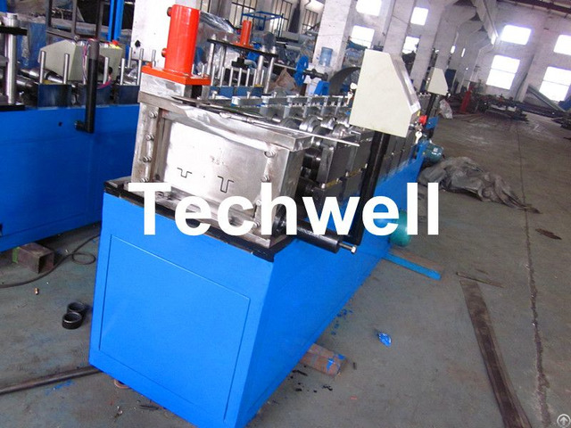 Light Weight Angle Steel Roll Forming Machine With Continuous Punching System