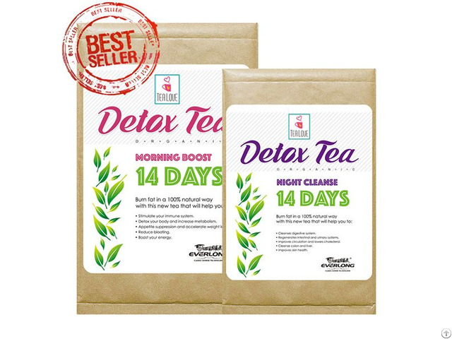 100 Percent Organic Herbal Detox Tea Slimming Weight Loss 14 Day Program