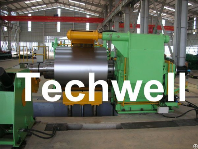 Steel Metal Slitting Machine Line With Electric Control System