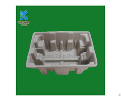 Paper Pulp Mold Process Electronic Packaging Tray Eco Friendly