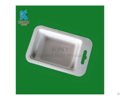 Eco Friendly Paper Pulp Process Electronic Packaging Tray