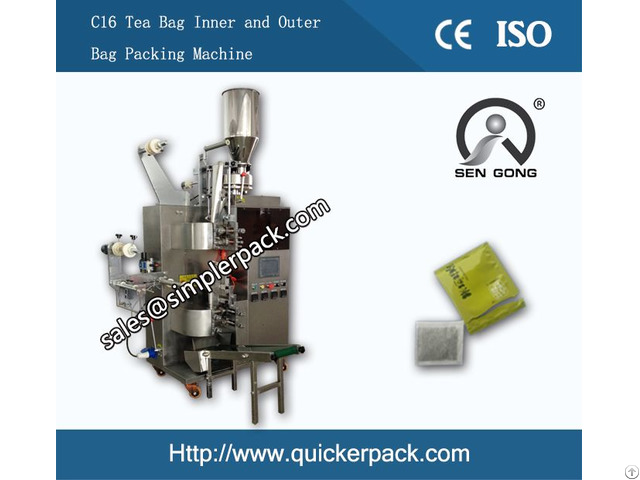 Automatic Inner And Outer Tea Bag Packing Machine