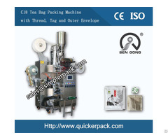 Multi Function Inner And Outer Black Tea Bag Packing Machine