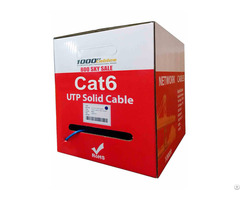 1000ft Cat6 Plenum Cmp Cable