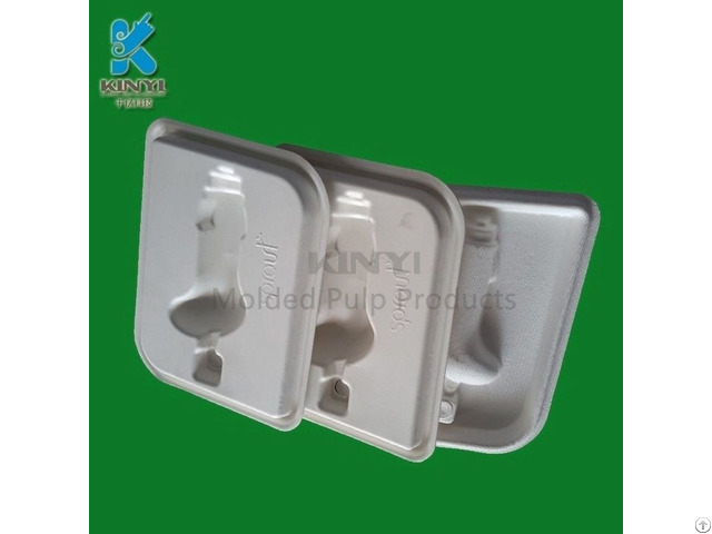 Eco Friendly Sugarcane Bagasse Pulp Battery Tray