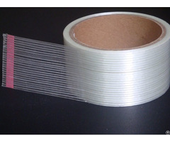 Transparent 0 14mm Strong Bonding High Tensile Strength Mono Directional Filament Strapping Tape