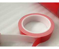 Red Liner 0 4mm To 3mm Automobile Building Industry White Acrylic Foam Vhb Tape