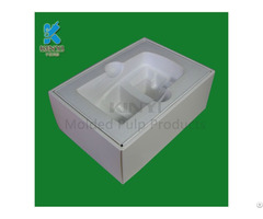 Custom Eco Friendly Paper Pulp Coffee Machine Packaging Box