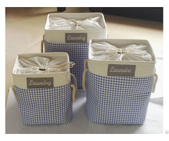 Sell Cotton Fabric Laundry Bag 4