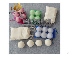 70mm 73mm 75mm Customized Wool Dryer Balls