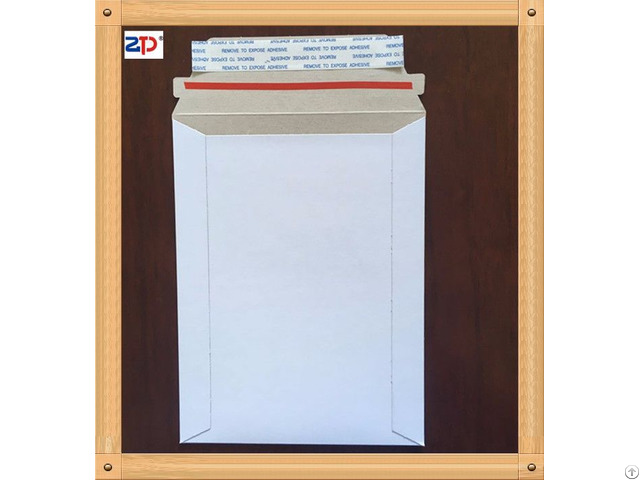 White Cardboard Self Seal Mailers Envelope