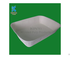 Biodegradable Pulp Molding Disposable Pet Bowl And Cat Litter Tray