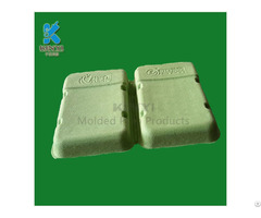 Eco Friendly Paper Pulp Molded Packaging Tray Electronic Use