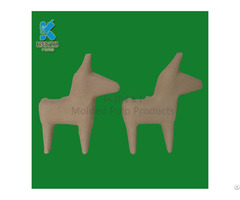 Eco Friendly Paper Pulp Molded Animal Trays Gifts For Children