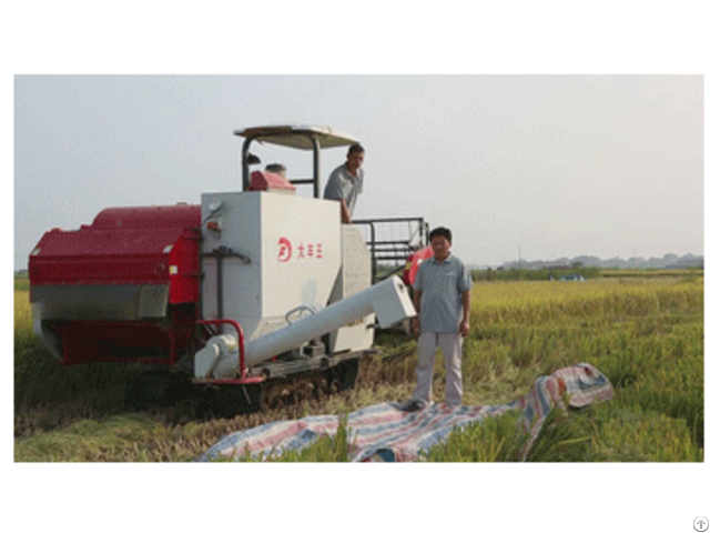 Large Rice Combine Harvester