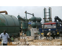 Nigeria Used Tire Recycling To Oil Pyrolysis Plant