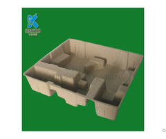 Environmental Paper Pulp Packaging Tray Electronic Protective Use