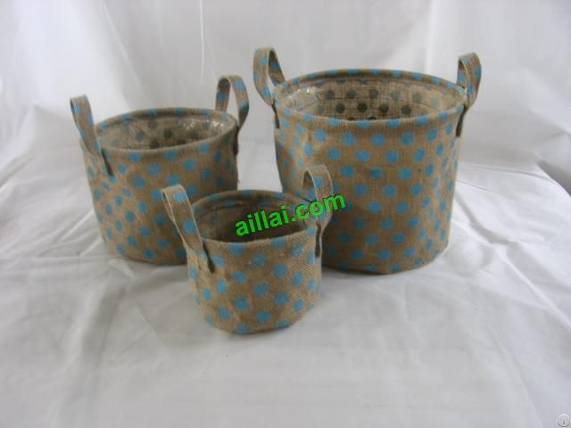 Sell Jute Flower Basket