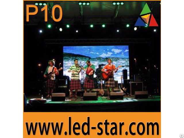 Hot Indoor P10 Flexible Led Display Screen From Shenzhen China