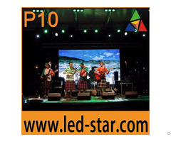 Hot Indoor P10 Flexible Led Display Screen From Shenzhen China